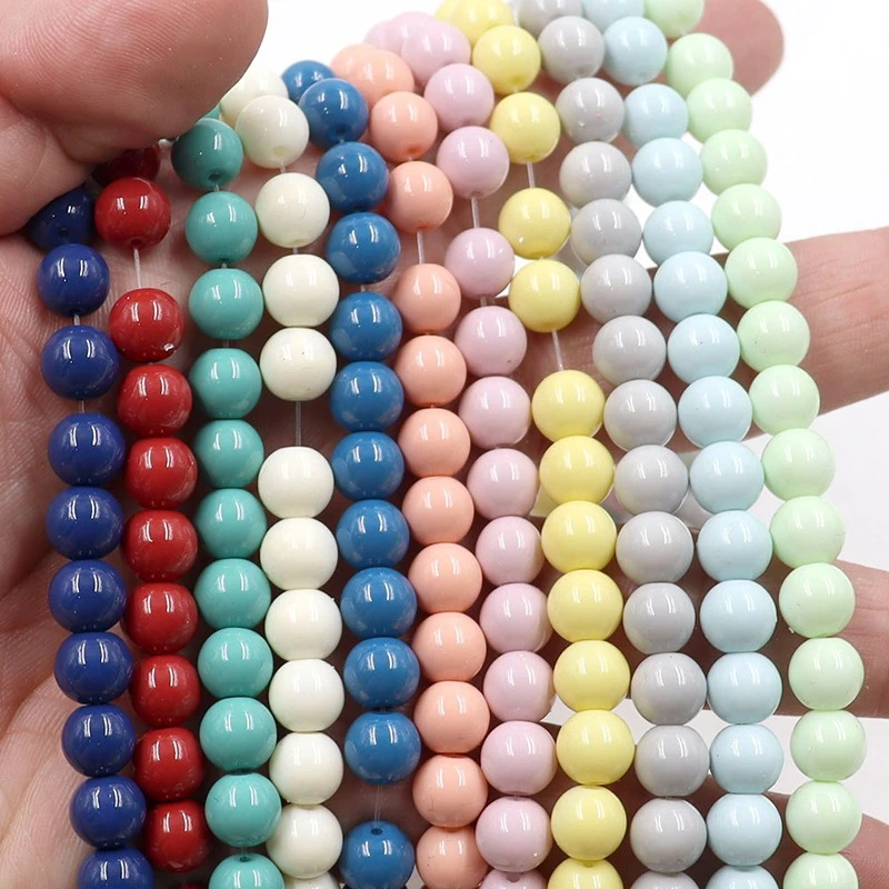6mm Glass Pearls factory